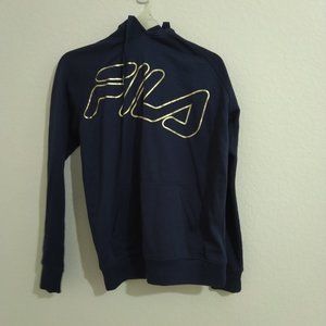Blue Fila Hoodie